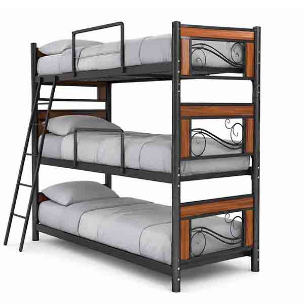 تخت سه طبقه فلزی ملودی D210